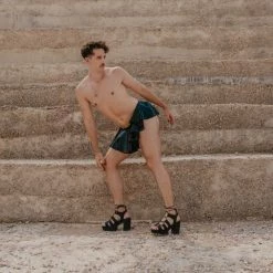 Kennie Mas Heavy Metal Exta Long Extra Ruffle Skirt Jock