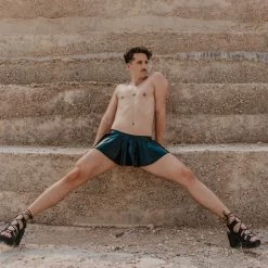 Kennie Mas Heavy Metal Exta Long Extra Ruffle Skirt Jock