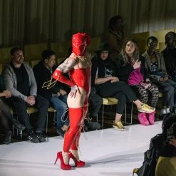 Kennie Mas The CHAOS Red Bunny LOOK New