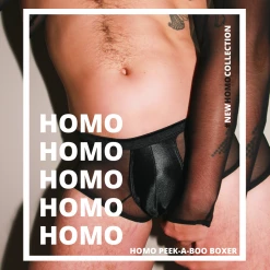 Kennie Mas HOMO Peek-A-Boo Boxer New