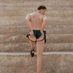 Kennie Mas Heavy Metal Exta Long Extra Ruffle Skirt Jock