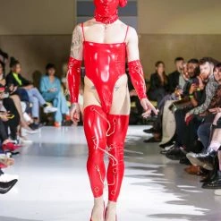 Kennie Mas The CHAOS Red Bunny LOOK New