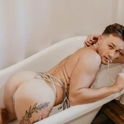 Kennie Mas Icicles Tie Thong