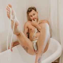 Kennie Mas Icicles Tie Thong