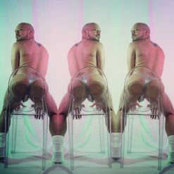 Kennie Mas Hologram Thong