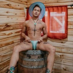 Kennie Mas Ho Peep Fringe Thong