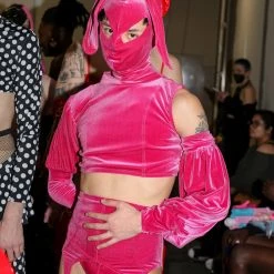 Kennie Mas The CHAOS Velvet Bunny LOOK New