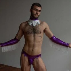 Kennie Mas Pussy Cat Sickening Chain Thong New