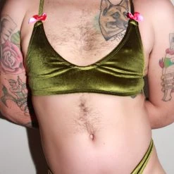 Kennie Mas New Olive You Bralette