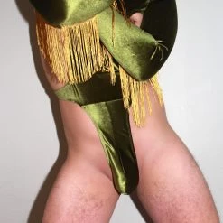 Kennie Mas New Olive You Bodysuit