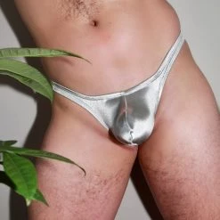 Kennie Mas New Silver Thong