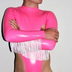 Kennie Mas Vinyl Unicorn Bodysuit