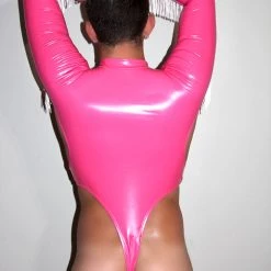 Kennie Mas Vinyl Unicorn Bodysuit