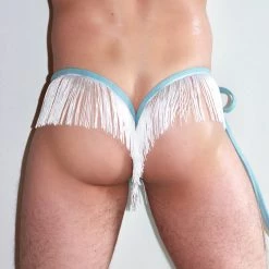 Kennie Mas Ho Peep Fringe Thong