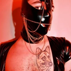 Kennie Mas New Heavy Metal Chain Hood