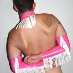 Kennie Mas New Vinyl Unicorn High Waisted Thong With Accesories Bundle