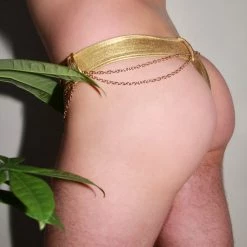 Kennie Mas Golden Cowboy Thong