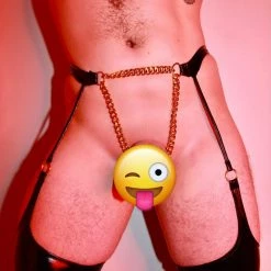 Kennie Mas Heavy Metal Freeballer Chaps New