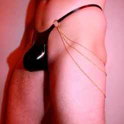 Kennie Mas Heavy Metal Tanga Thong (WITH Chain) New