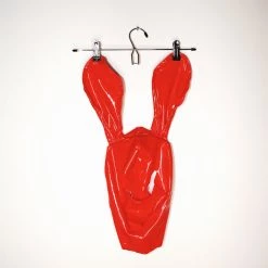 Kennie Mas The CHAOS Red Bunny LOOK New