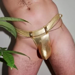 Kennie Mas Golden Cowboy Thong