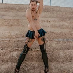 Kennie Mas Heavy Metal Chaps (WITH Chain)