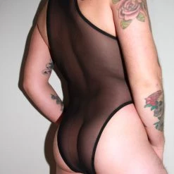 Kennie Mas HOMO Full Coverage Bodysuit New