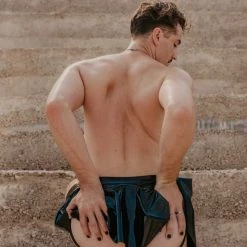 Kennie Mas Heavy Metal Exta Long Extra Ruffle Skirt Jock