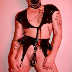 Kennie Mas Heavy Metal Tie Crop New