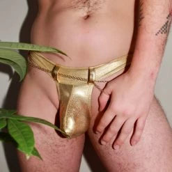 Kennie Mas Golden Cowboy Thong