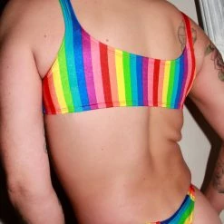 Kennie Mas Pride Bralette New