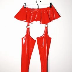 Kennie Mas CHAOS Satan Skirt Chaps New