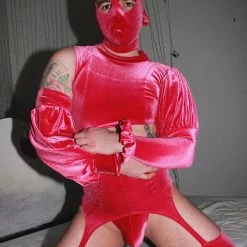 Kennie Mas The CHAOS Velvet Bunny LOOK New