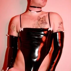 Kennie Mas New Heavy Metal Bunny Bodysuit