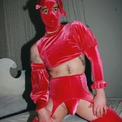 Kennie Mas The CHAOS Velvet Bunny LOOK New